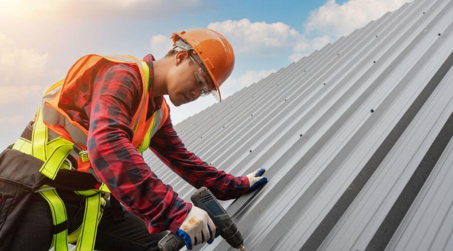 Professional metal roof installation in South Range, WI